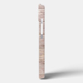 Nantucketのシルエットの素朴な木製の一見 Case-Mate iPhoneケース (裏面 / 左)