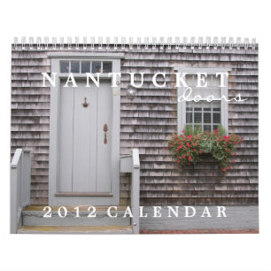 Nantucketのドア2012のカレンダー カレンダー