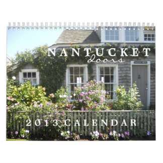Nantucketのドア2013のカレンダー カレンダー