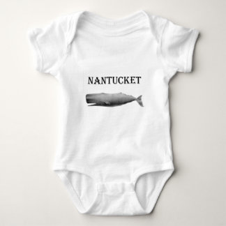 Nantucketのマッコウクジラ ベビーボディスーツ