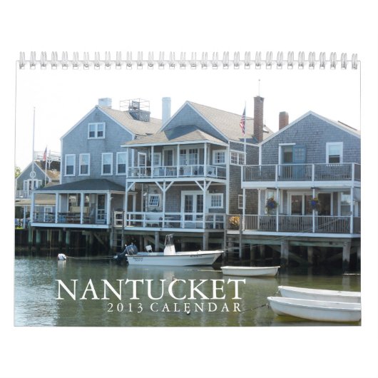 Nantucketの島2013のカレンダー カレンダー (カバー)