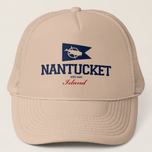 Nantucketの島 キャップ