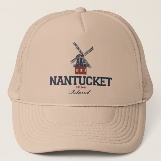 Nantucketの島 キャップ (正面)