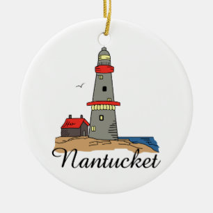 NANTUCKETの灯台 セラミックオーナメント