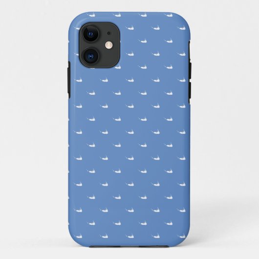 NantucketパターンiPhoneの場合の形 Case-Mate iPhoneケース (裏面)