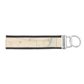 Nantucket、マサチューセッツ リストバンドキーホルダー (鍵右)