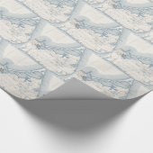 Nantucket (1919年)のヴィンテージの地図 ラッピングペーパー (角)