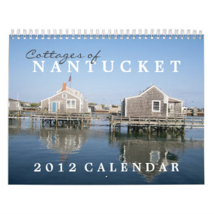 Nantucket 2012のカレンダーのコテージ カレンダー