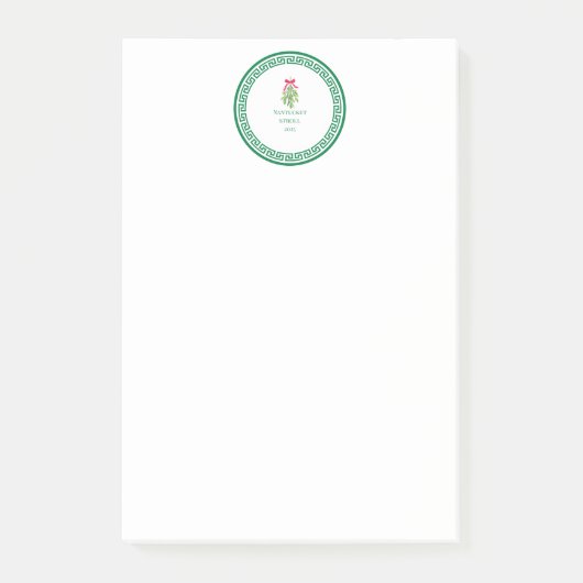 Nantucket Christmas Stroll PostIt Notes ポストイット (正面)