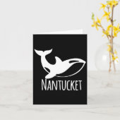 Nantucket Coastal Seashore Boating Sailing Fish Cu カード (黄色い花)
