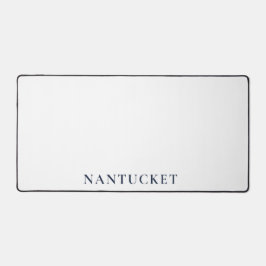 Nantucket Desk Pad | Preppy Coastal Desk Mat デスクマット