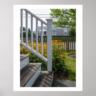 Nantucket Flowers #4 ポスター