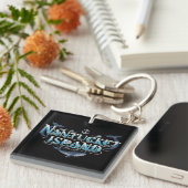 Nantucket Island Massachusetts キーホルダー (正面右)