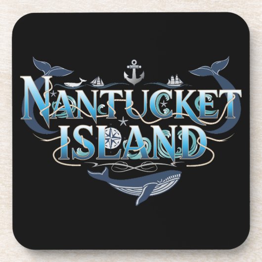 Nantucket Island Massachusetts コースター (正面)
