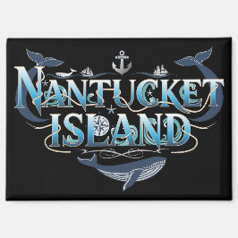 Nantucket Island Massachusetts マグネット