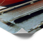 Nantucket Lightship写真 ポスター (角)