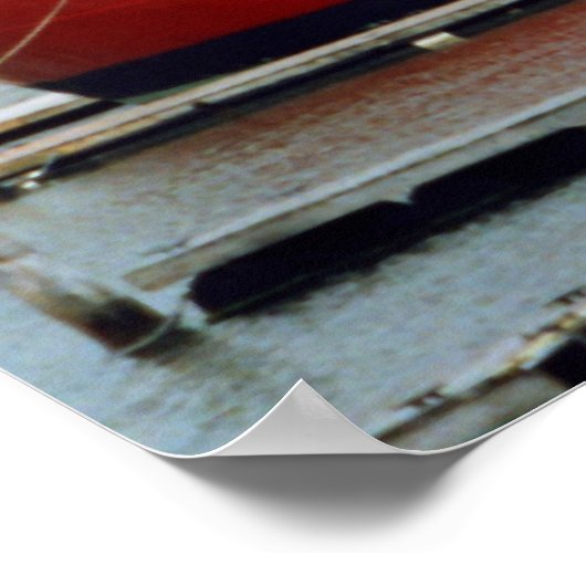 Nantucket Lightship写真 ポスター (角)