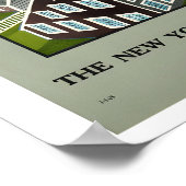 Nantucket Massachusetts Vintage Travel Poster ポスター (角)