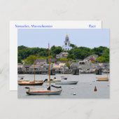 Nantucket Massuetts, Cape Cod Post Card(マサチューセッツ岬) ポストカード (正面/裏面)