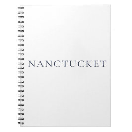 Nantucket Notebook | Preppy Coastal Journal ノートブック