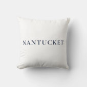 Nantucket Preppy Coastal Style クッション (正面)