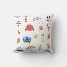 Nantucket Summer Adventure Pillow クッション