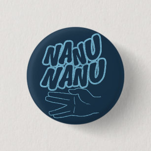 Nanu Nanuのレトロのしゃれているなボタン 缶バッジ
