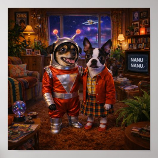 "Nanu Nanu!" ポスター (正面)