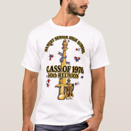 Nanuet Senior HS Knights 同窓会 ブラックゴールド Tシャツ