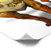 Nanyangosaurus – 白亜紀恐竜 ポスター (角)