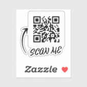 Não escaneie o qr code シール (シート)