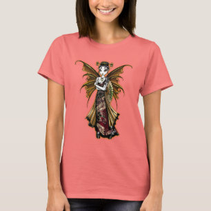 "Naomi"の東洋の妖精の芸術のドラゴンの入れ墨のワイシャツ Tシャツ