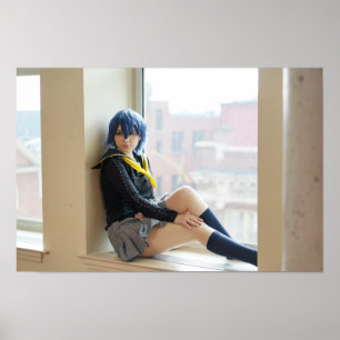 Naoto Shirogane (女の子)としてサラFong ポスター