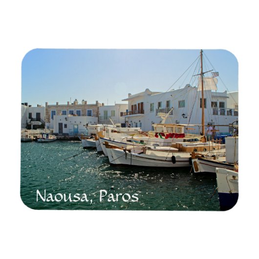 Naousa Paros Greece マグネット (横)