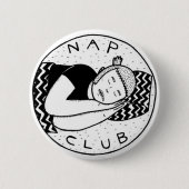 Nap club pin 缶バッジ (正面)