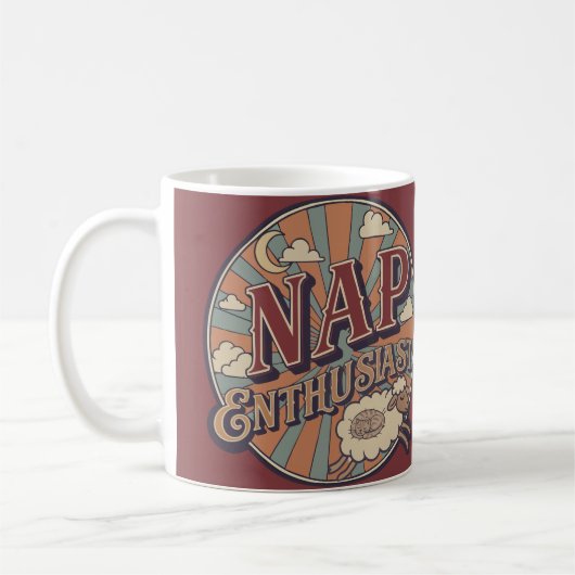 Nap Enthusiast コーヒーマグカップ (左)