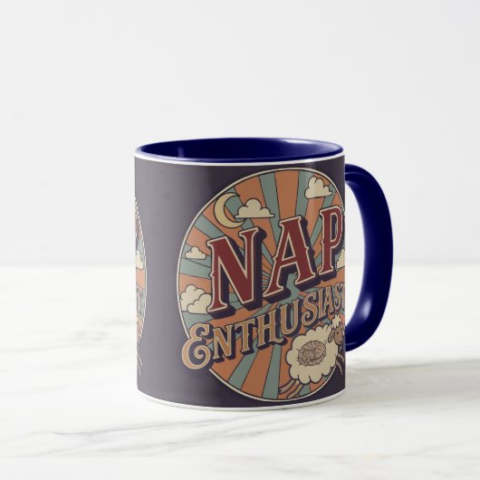 Nap Enthusiast マグカップ (正面右)