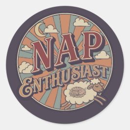 Nap Enthusiast ラウンドシール