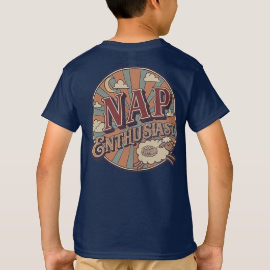 Nap Enthusiast Tシャツ (裏面)