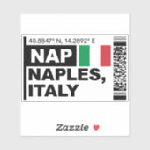 NAP Naples Boarding Pass - Italy Travel シール (シート)
