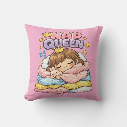 Nap Queen Kawaii Cushion Pillow クッション (正面)