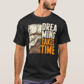 Nap Queen Sleeping Routine Bedtime Rest Dreamer Tシャツ (正面)
