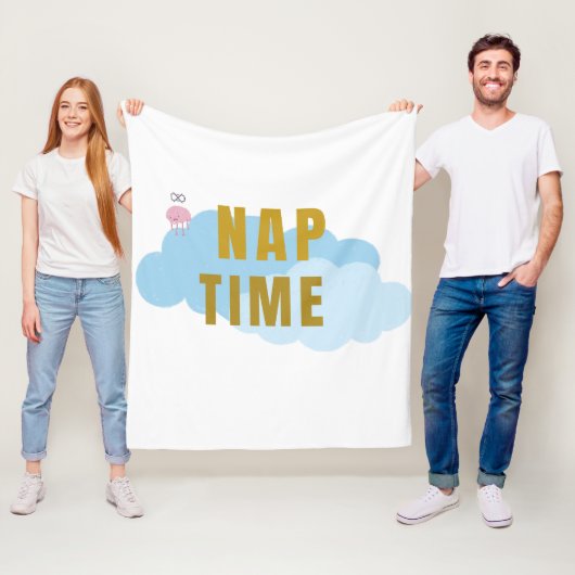 Nap Time Blanket – Relaxing Sleep Theme フリースブランケット (インサイチュ)