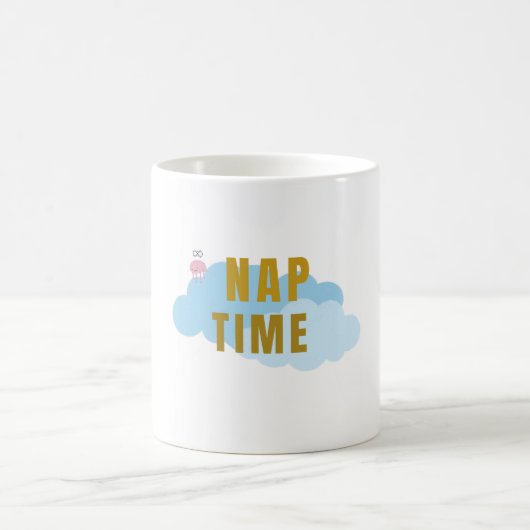 Nap Time Funny Coffee Mug – Perfect for Coffee Lov コーヒーマグカップ (中央)