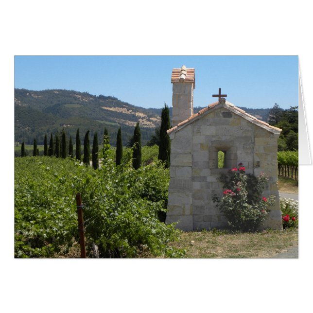 Napaの旅行者のチャペル (正面横)