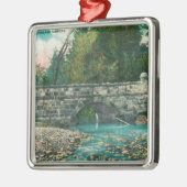 Napa郡BridgeNapa、カリフォルニアの眺め メタルオーナメント (左)