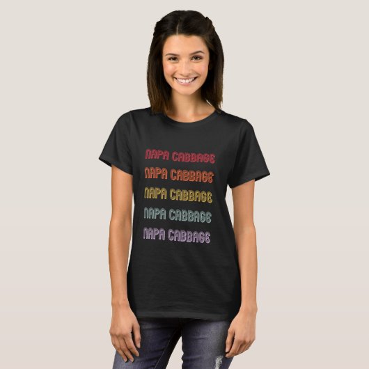 Napa Cabbage Tシャツ (正面フル)