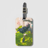 Napa Grapevine, California ラゲッジタグ (正面縦)