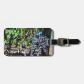 Napa Valleyのブドウ園の荷物のラベル ラゲッジタグ (正面横)