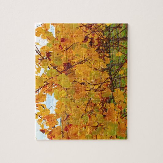 Napa Valleyのワインの里のブドウ園 ジグソーパズル (縦)